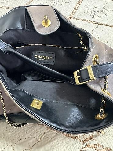другие украшения: Сумка Chanel 25 (логотип CC), шоппер/тоут. Покупала за 5000 тыс отдам — 4