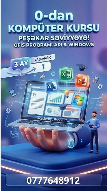 Kompüter kursları: Kompüter kursu: Microsoft Office — 2