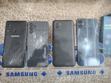 sim nomrelerin satisi: Samsung Galaxy A32, 64 ГБ, цвет - Черный, Сенсорный, Отпечаток пальца, Две SIM карты