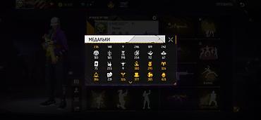 Значки: Аккаунт Free Fire Характеристики профиля: - Ник: MACROS012 YT - Язык — 24