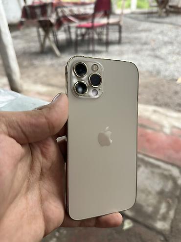 iphone 13 mavi: IPhone 12 Pro, 128 GB, Matte Gold — 1