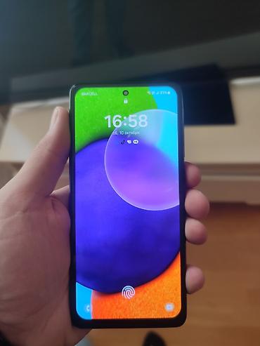 samsung a82 5g: Samsung Galaxy A52, rəng - Mavi, Barmaq izi — 3