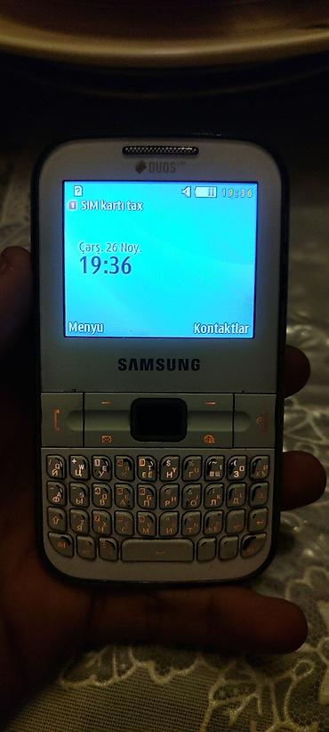 samsung adapteri: Samsung C3222, rəng - Ağ, Düyməli — 4
