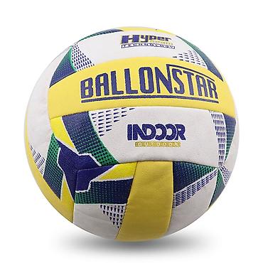 ucuz top: №: 8701 Məhsulun adı: Voleybol topu Ballonstar Hyper, rəngbərəng — 1