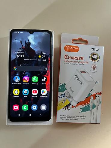 samsung galaxy tab a: Samsung Galaxy A02, 32 ГБ, цвет - Голубой, Сенсорный — 5