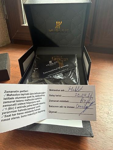 Аксессуары: Новый, Наручные часы, Hublot, цвет - Золотой — 2