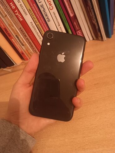 iphone x без фейс: IPhone Xr, Б/у, 64 ГБ, Jet Black, Чехол, Кабель, 81 %