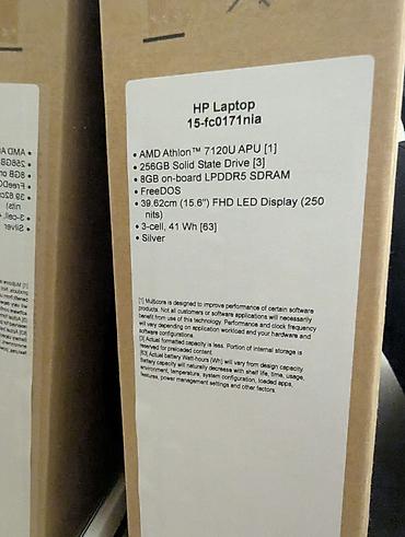 HP laptops: HP LAPTOP 15 AMD ATHLON SILVER 7120U amd radeon озу 8gb ssd 256 gb ос — 11