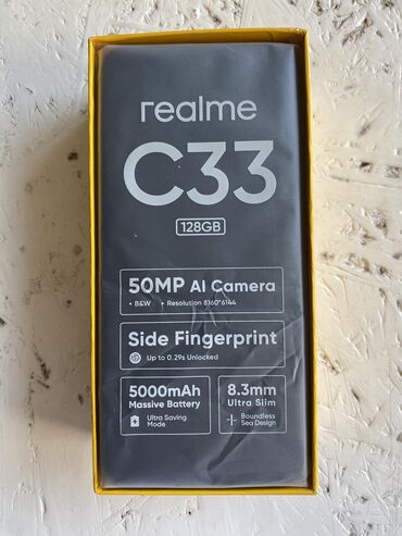 мобильный роутер: Realme C35, Новый, 128 ГБ, цвет - Синий, 2 SIM