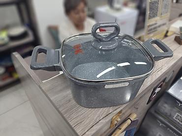 4 pot: Кастрюля H.Y.X квадратной формы с крышкой - Объем: 3,5 литра - Цена — 2