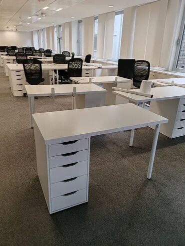 Kancelarijski setovi nameštaja: Kancelarijski nameštaj – stolice i stolovi 🪑🖥️ Očuvan i funkcionalan — 4