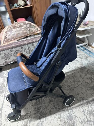 зимний чехол на коляску: Балдар арабасы, түсү - Көгүлтүр, Колдонулган