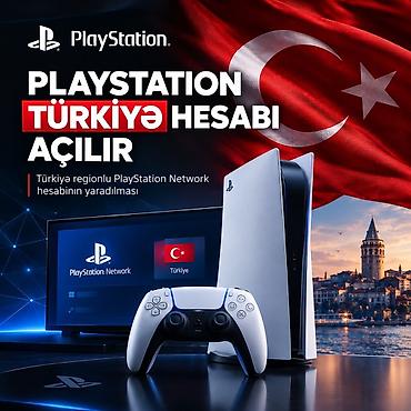 🇹🇷 PLAYSTATION TÜRKİYƏ HESABI AÇILIR Türkiyə regionlu PlayStation