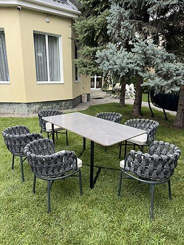 мебель для офис: Комплект садовой мебели, Кресла, Металл — 5