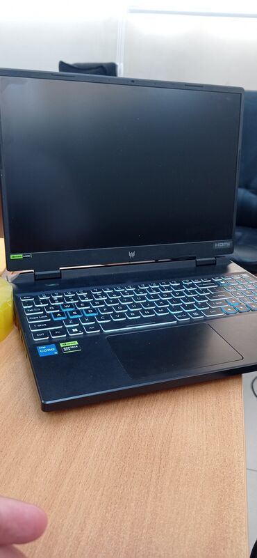 пк для игр: Ноутбук, Acer, 16 ГБ ОЭТ, Intel Core i5, 16 ", Колдонулган, Оюндар үчүн, эс тутум SSD