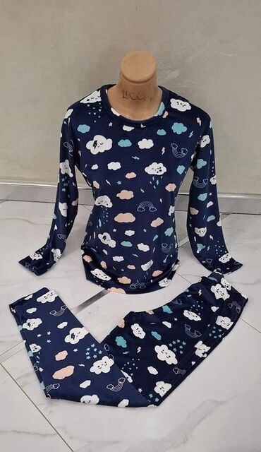 onesie pidzame: L (EU 40), XL (EU 42), 2XL (EU 44), Cotton