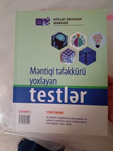 mentiq testleri pdf: Heç işlənməyib, qatıda açılmayıb