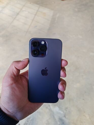 Apple iPhone: IPhone 14 Pro Max, 256 GB, Deep Purple, Simsiz şarj, Face ID