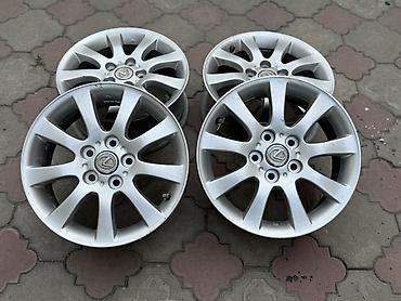 work r18: Литые Диски R 16 Lexus, Комплект, отверстий - 5, Б/у — 1