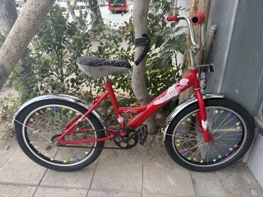 uşaq ucun velosiped: Yeni İki təkərli Uşaq velosipedi 20", sürətlərin sayı: 1