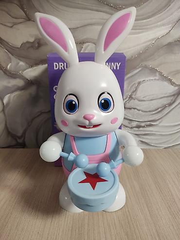 Игрушки: Интерактивная игрушка «Dancing/Drummer Bunny» — танцующий зайчик с — 1