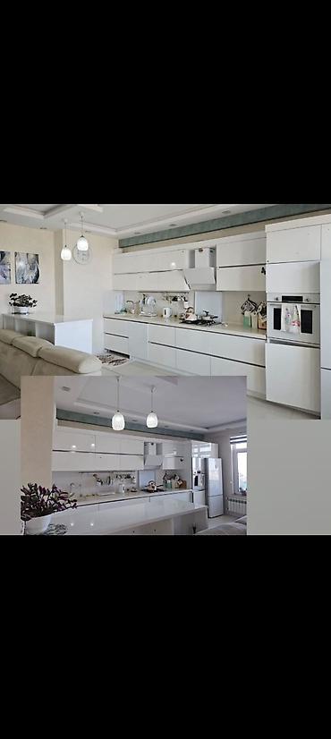 Membran mətbəx mebeli 750₼. üzəri tökmə mərmərdir. Ölçü 5m. Üzərində