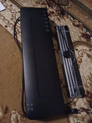 panasonic mx70 video mixer: A3 laminator və kəsici (trimmer) kombi aparat - Format dəstəyi: A6 — 2