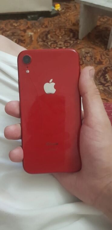 Apple iPhone: IPhone Xr, Б/у, 64 ГБ, Красный, 85 %