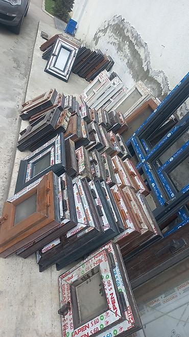 Plastik pəncərələr: İşlənmiş İkiqat şüşə paketi Plastik pəncərə, Еni: 140 sm, Uzunluğu: 150 sm, Ödənişli quraşdırma — 12