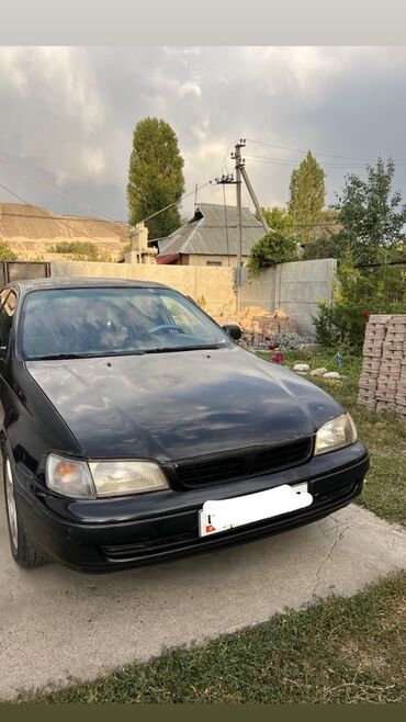 машина алып беребиз: Toyota Carina: 1997 г., 1.8 л, Механика, Бензин, Седан