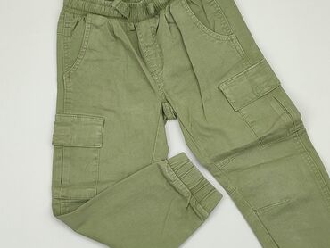 szerokie materiałowe spodnie: Sweatpants, 5.10.15, 4-5 years, 110, condition - Very good