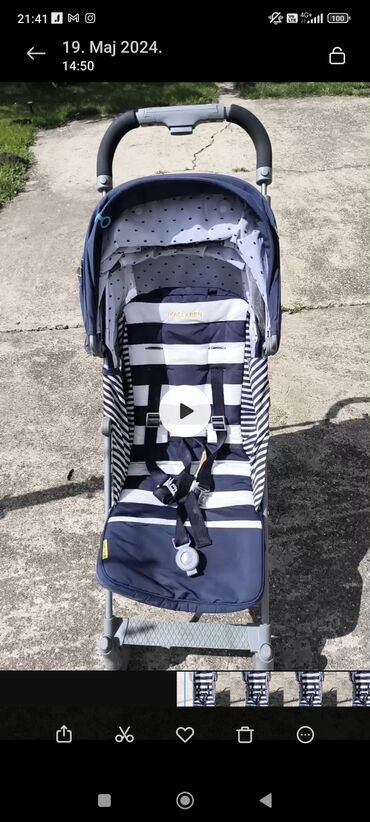 zimska jakna za bebe: Kolica, godinu dana stara, ocuvana, moze sedeci i lezeci polozaj