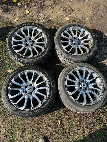 Транспорт: Колеса в сборе 275 / 45 / R 20, Всесезонная, Б/у, Комплект, Внедорожные (АТ/МТ), Литые, отверстий - 5 — 4