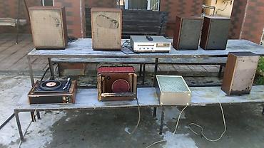 ses dinleyici cihaz: Vintage audio texnikası dəsti – kolleksiya üçün Satılır müxtəlif — 2