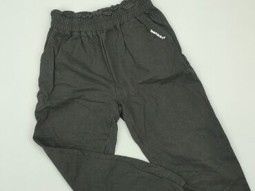 spodnie skoropodobne czarne: Sweatpants, 14 years, 158/164, condition - Good