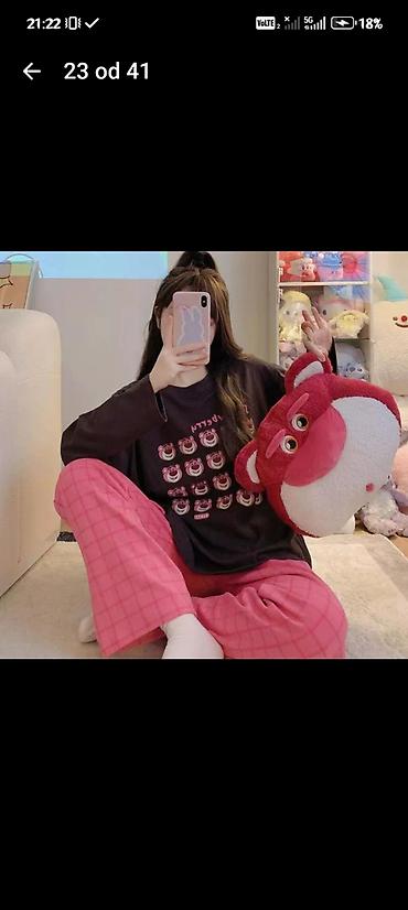 Pidžame: Ženske pidžame – dvodelni kompleti - Gornji deo: dug rukav, udoban — 11