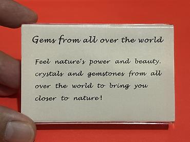 firuze dasi: Məhsul: “Gems from all over the world” – mineral və qiymətli daş — 2
