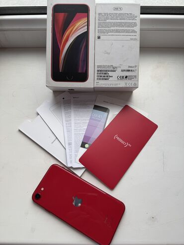 бу iphone xr: IPhone SE, Б/у, 256 ГБ, Красный, Коробка, 77 %