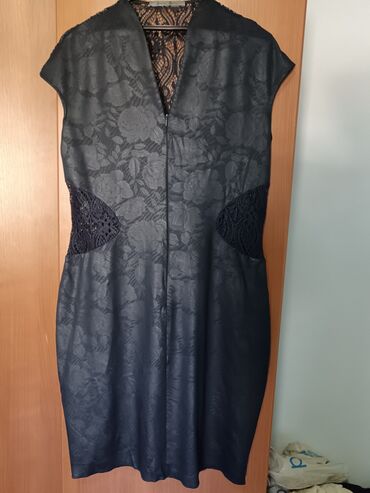 ps haljine za trudnice: PS Fashion XL (EU 42), bоја - Tamnoplava, Koktel, klub, Kratkih rukava