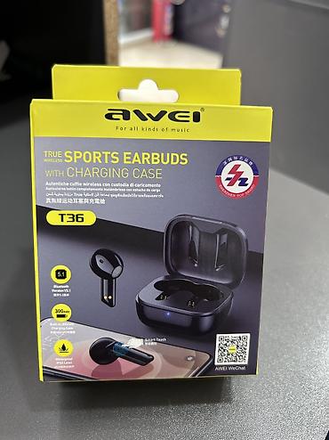 Yeni Simsiz (Bluetooth) Qulaqcıqlar, Awei, rəng - Qara lalafo.az -da Yeni Simsiz (Bluetooth) Qulaqcıqlar, Awei, rəng - Qara