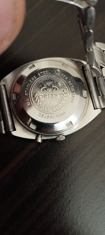 Qol saatları: İşlənmiş, Qol saatı, Orient, rəng - Boz — 3