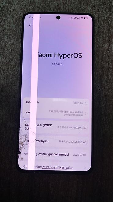 телефон fly cumulus 1: Poco F6, 512 ГБ, цвет - Черный, Отпечаток пальца — 1