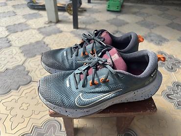 Мужская обувь: Мужские кроссовки, 42.5, Nike, Б/у, цвет - Зеленый, Самовывоз — 7