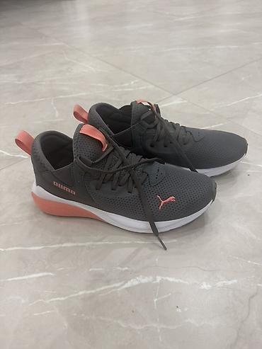 Кроссовки, 38.5, Puma, Новый, цвет - Серый