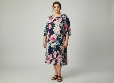 sukienka koko moda: Sukienka damska, rozmiar 7XL