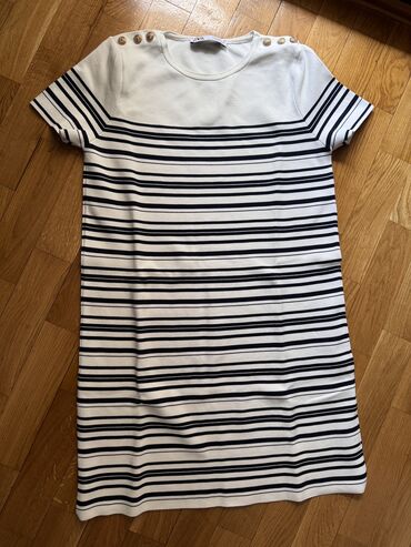 sinsay duge haljine: Zara M (EU 38), color - Multicolored, Other style, Short sleeves