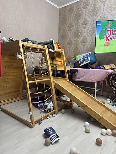 new holand: Продаю горку дерево идеальное состояние ! — 2