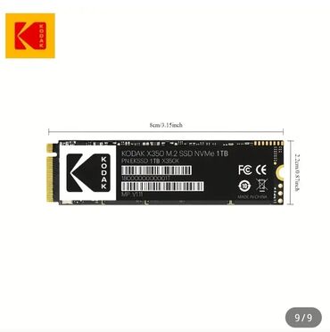 SSD diskləri: Daxili SSD disk 1 TB, M.2, Yeni