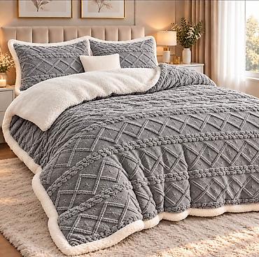 deda mraz i baba mrazica: 3-delni set posteljine – Comforter set “Unique Blankets” Opis: - — 2