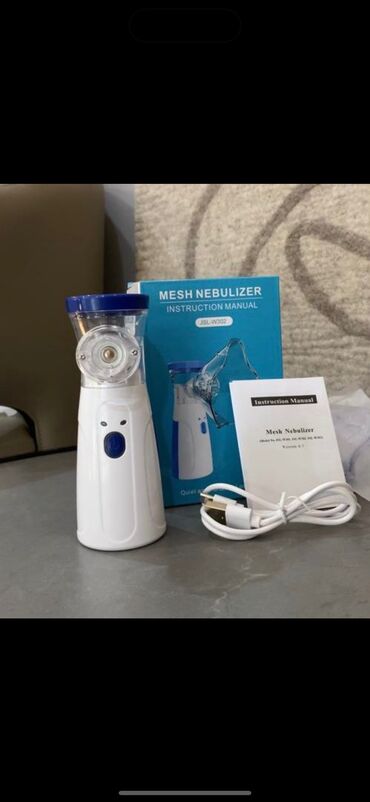 Ингаляторы, небулайзеры: Небулайзер, ингалятор портативный Mesh Nebulizer JSL-W302